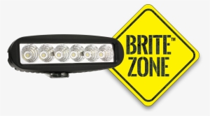 Bz301-5 Led Work Light With Britezone Logo - Grote Bz301-5 Britezone Slim Led Work Light