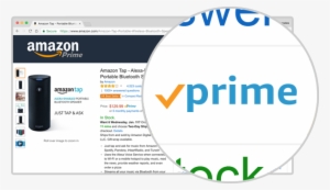 Look For The Prime Logo On Amazon
