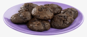 Chocolate Chips - Plate Of Cookies Png