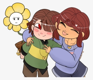 Report Abuse - Cute Chara And Frisk