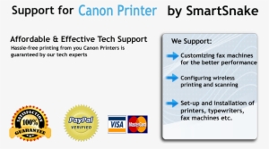 Smart & Instant Support For Canon Printer Support
