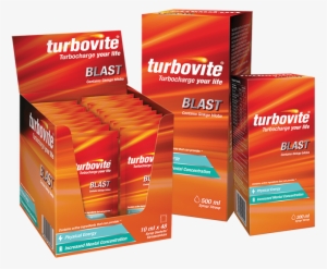 Tvblast Liquids - Turbovite Body And Mind Energy Booster 30 Capsules