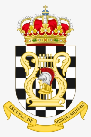 Military School Of Music, Spain - Music Coat Of Arms