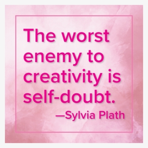 Self-doubt - Sylvia Plath