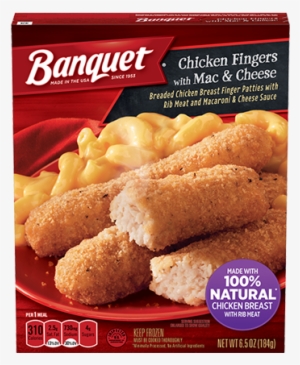 Chicken Fingers Meal - Banquet Chicken Fingers And Mac And Cheese