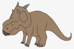 Dinosaur Fossil Clipart At Getdrawings - Dinosaur Pedia Wiki Pachyrhinosaurus