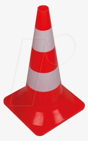 Traffic Cone, Pylon, Red/white, 50 Cm Velleman 1190-50 - Pylon Hütchen