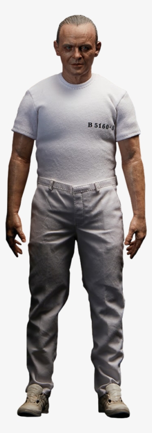 Hannibal Lecter White Prison Uniform Version Sixth - Silence Of The Lamb Png