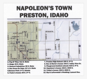 Put On Your Moon Boots And Visit Preston, Idaho, The - Napoleon Dynamite Preston Map