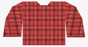 Plaid Red Shirt 670 - Plaid Shirt Png