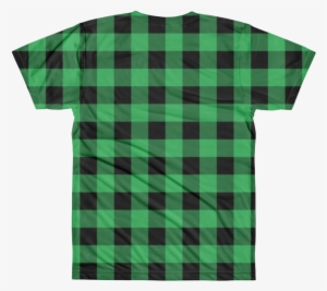 Lumber T Plaid T Shirt Green - Plaid Green T Shirt