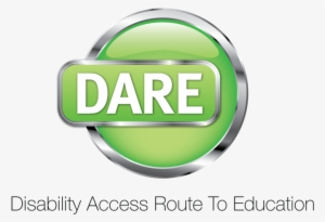 Dare Logo With Writing Disability Access Route To Education - Disability Access Route To Education