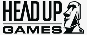 Headup Logo Blacktransparent Horizontal - Headup Games