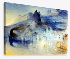 View Of Amalfi John Ruskin Canvas Print - Art John Ruskin