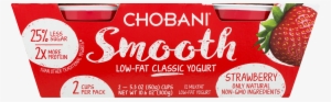 Free Chobani Yogurt, $1 - Chobani Smooth 2 Pack