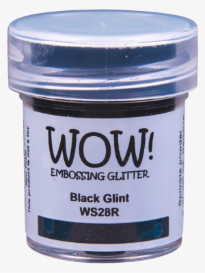 Black Glint - Wow! Embossing Powder 15ml-shocking Pink