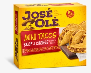 Beef & Cheese Mini Tacos - Jose Ole Chicken Cheese Taquitos 45 Oz