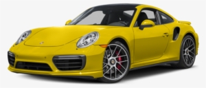 2017 porsche 911 turbo s yellow - porsche 911 carrera 2018 png