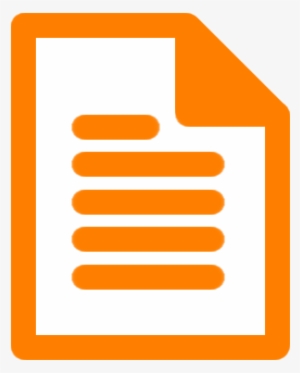 About This Issue - Document Icon Orange