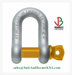 Dee-d Shaped Forged Chain Shackle With Screw Pin - Shackle