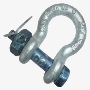 2 Ton Galvanised Tested Bow Shackles Safety Pin - Ton Safety