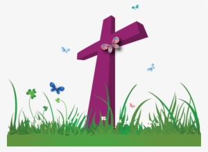 Download - Transparent Easter The Cross Png
