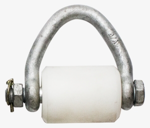 Bolt Style Web Shackle With Spool - Clamp
