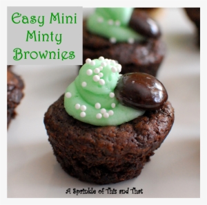 Wouldn't Easy Mini Minty Brownies Be Just Perfect For - Chocolate