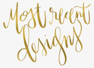 Most Recent Desings Best - Calligraphy