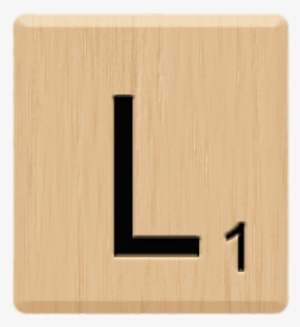Scrabble Tile L - Scrabble Letters L