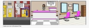 Hair Salon - Cartoon