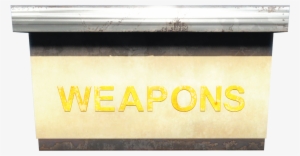 Fo4 Weapons Stand Counter - Weapon
