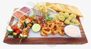 Alfdn Seafood Platter - Grilled Seafood Platter Png