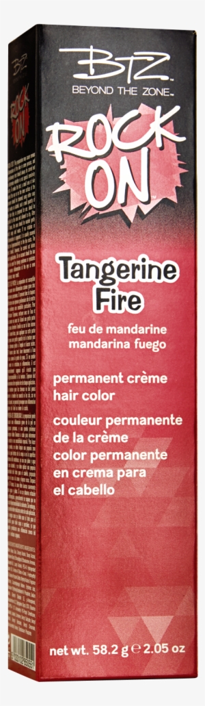 Beyond The Zone Tangerine Fire Permanent Creme Hair - Rock On Sangria Pop Permanent Creme Hair Color 2.05