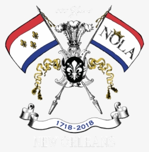 300 Logo Flag - New Orleans Tricentennial