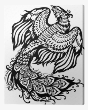 Free To Use Phoenix Black And White