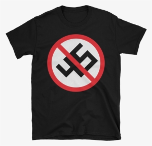 T Shirt With Big Anti Trump Logo