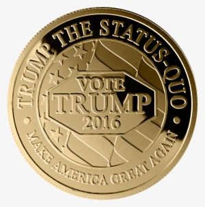 Trump Logo Gold - Presidential Seal 2016 Png
