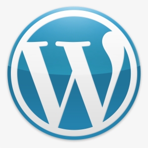 Wordpress Blue Logo Png