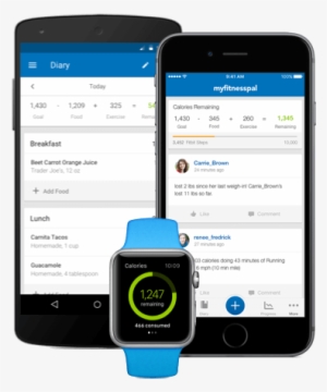 Fitbit - Myfitnesspal App