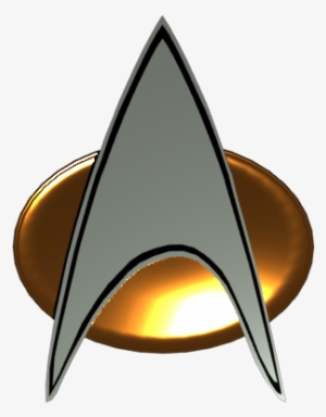 Communicator Badge, From Star Trek - Crescent