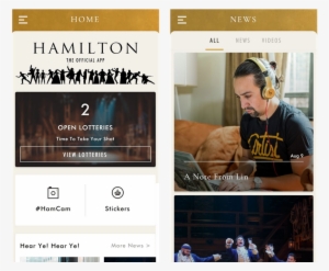 Hamilton App - Hamilton App Flutter