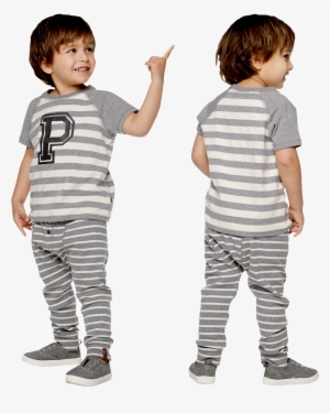 Niño Trasera Pijama - Wall Decal