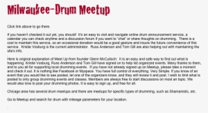 Milwaukee Drum Meetup Http - Muscle