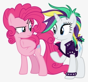 Punk Rarity Mlp And - Punk Rarity And Pinkie Pie