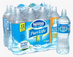 Alt Text Placeholder - Nestle Pure Life Purified Water 24-0.5l Plastic Bottles