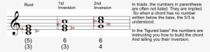 The Inversion Numbers For Triads Are - Inversions Music