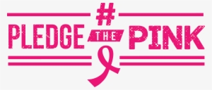pledge the pink horizontal logo - pledge the pink