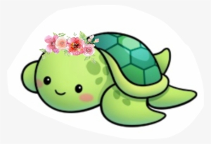 Clipart Turtle Cute - Tortuga Kawaii