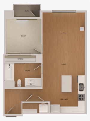Suite A Floorplan - Floor Plan